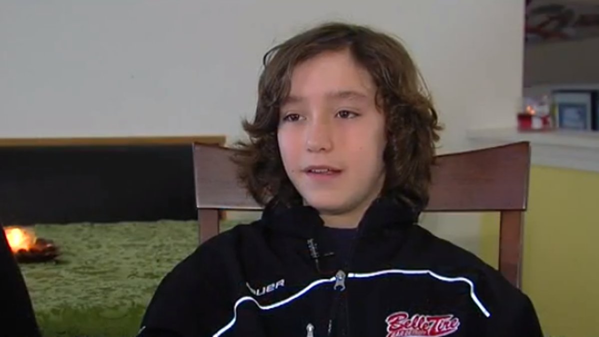 Tioårige Danny DiPietro hyllas som hjälte.